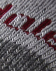 Bridgedale Women's Hike Midweight Merino Performance Boot Socks (Silver Grey) close up
