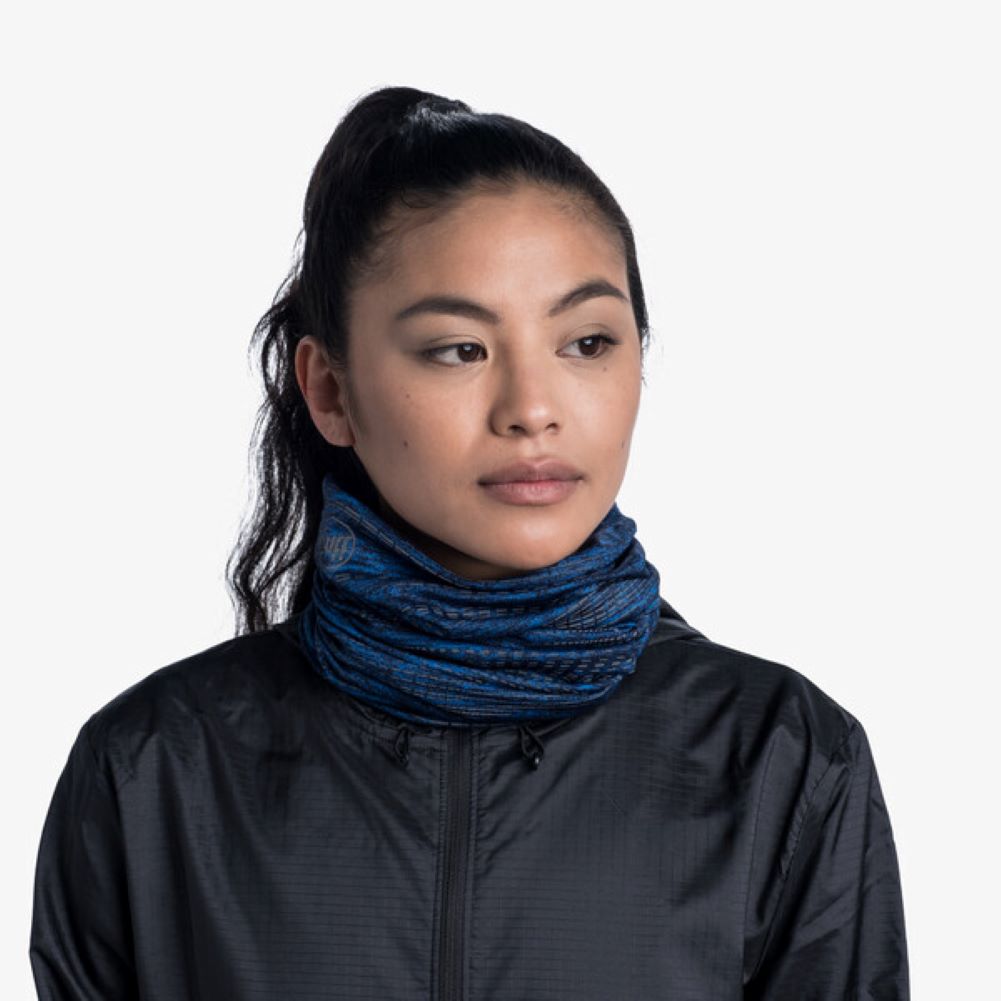 Buff Reflective DryFlx® Neckwarmer Face Cover (R-Blue)
