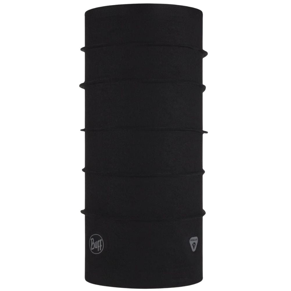 Buff ThermoNet Neckwarmer Face Cover (Solid Black)