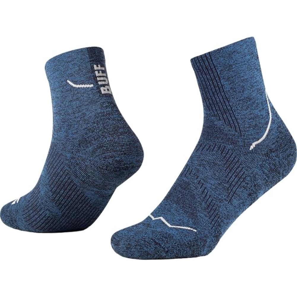 Buff DryFlx Quarter Socks (Blue)