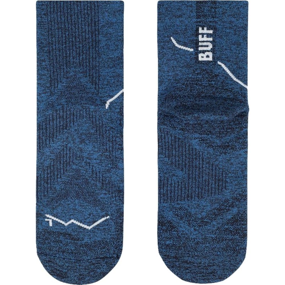 Buff DryFlx Quarter Socks (Blue) long