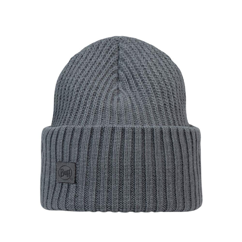 Buff Knitted Beanie (Rutger Iron Grey)