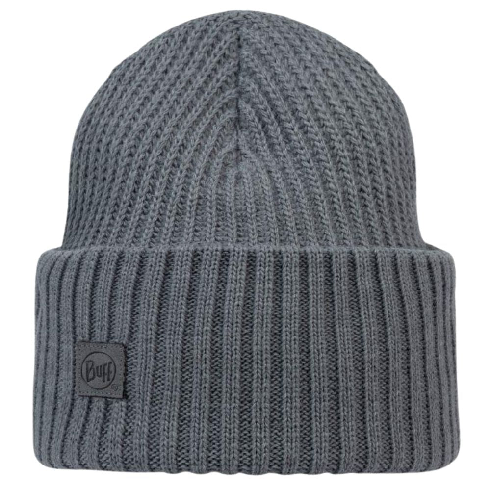 Buff Knitted Beanie (Rutger Iron Grey)