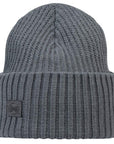 Buff Knitted Beanie (Rutger Iron Grey)