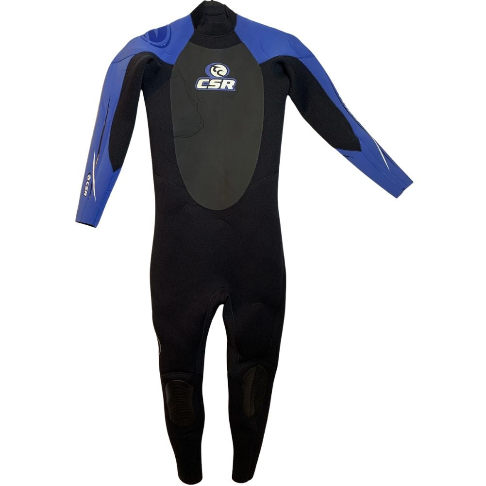 CSR Men's Extreme 53 Steamer Wetsuit (Black/Blue)