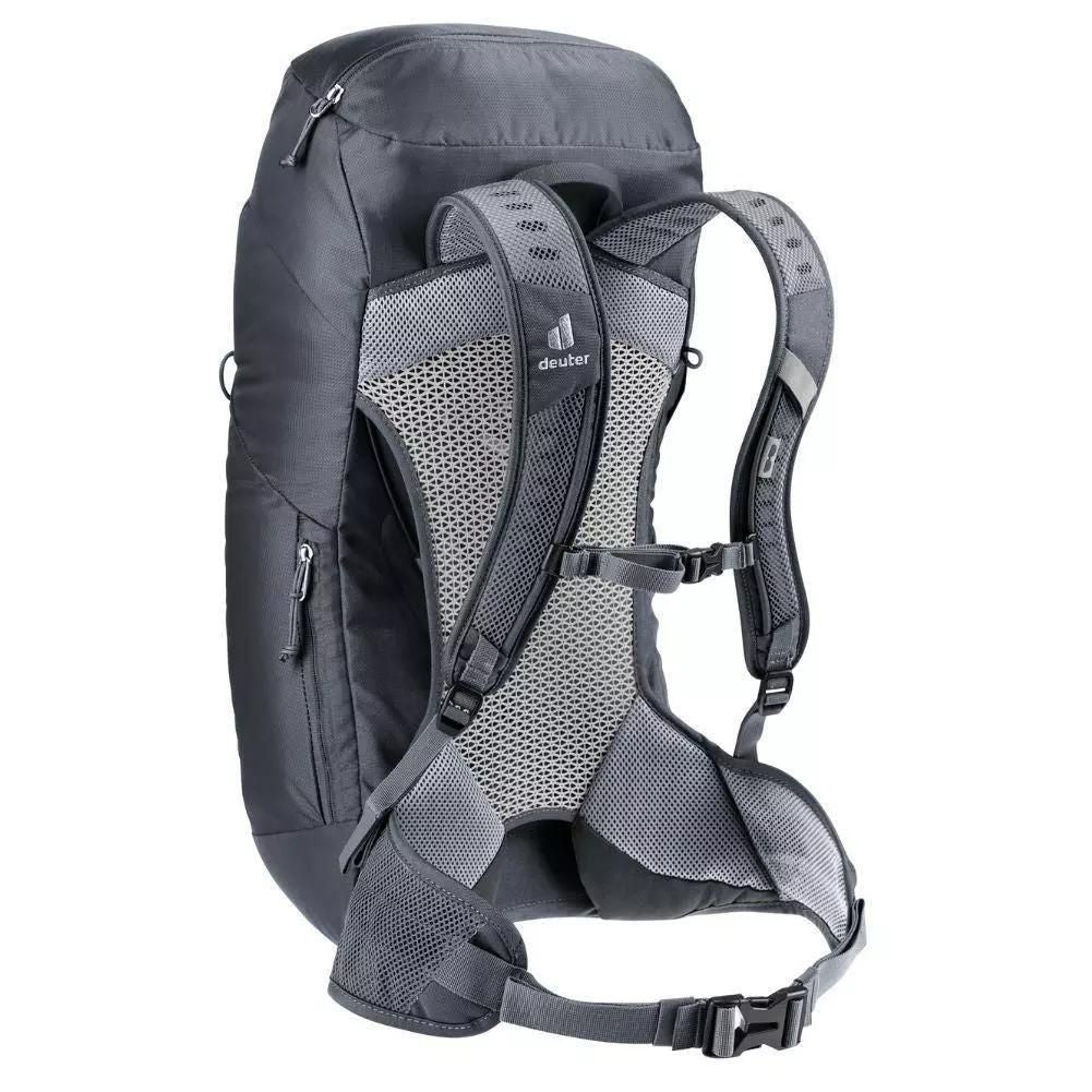 Deuter AC LITE 30L Hiking Backpack (Black) back angle