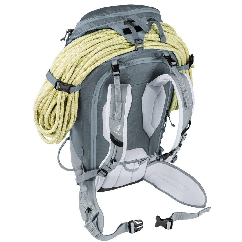 Deuter Women&#39;s Freerider Pro 32+ SL (Shale/Tin) rope