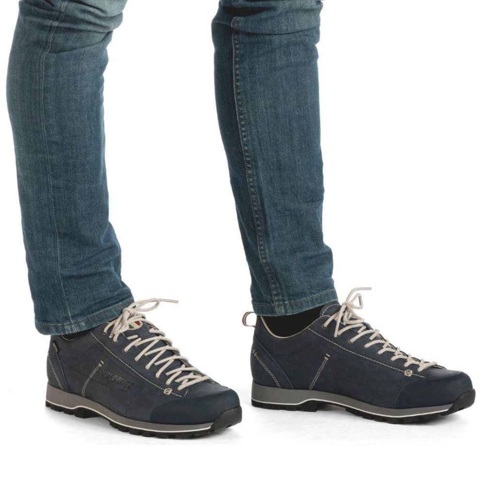 Dolomite 54 Low FG GORE-TEX Shoes (Blue Navy) legs