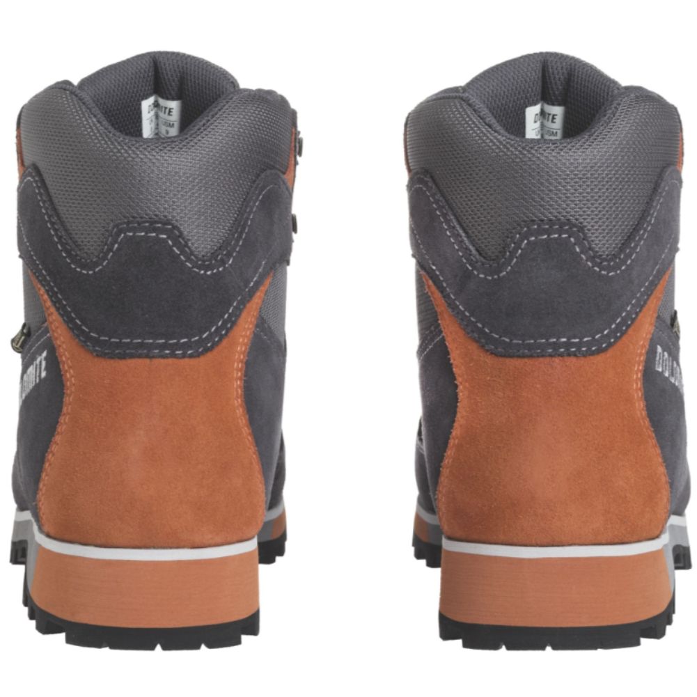 Dolomite Men's Zernez GTX Walking Boot (Asphalt Grey/Burnt Orange) back