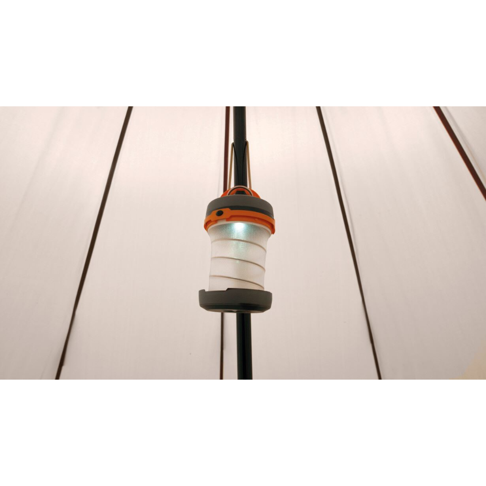 Easy Camp Moonlight Tipi holding light
