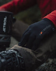 Extremities (by Terra Nova) Sticky Power Liner Gloves (Black) hand