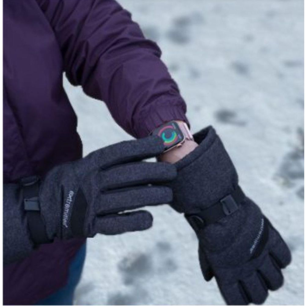 Extremities by Terra Nova Waterproof Woodbury Gloves (Grey) watch
