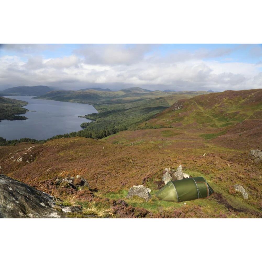 Force Ten (F10) Xenon UL 2 Plus Tent - 2 Man Lightweight Tent on the landscape