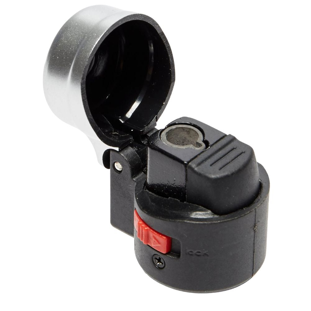GoSystem Mach 1 Single Flame Windproof Lighter close up open