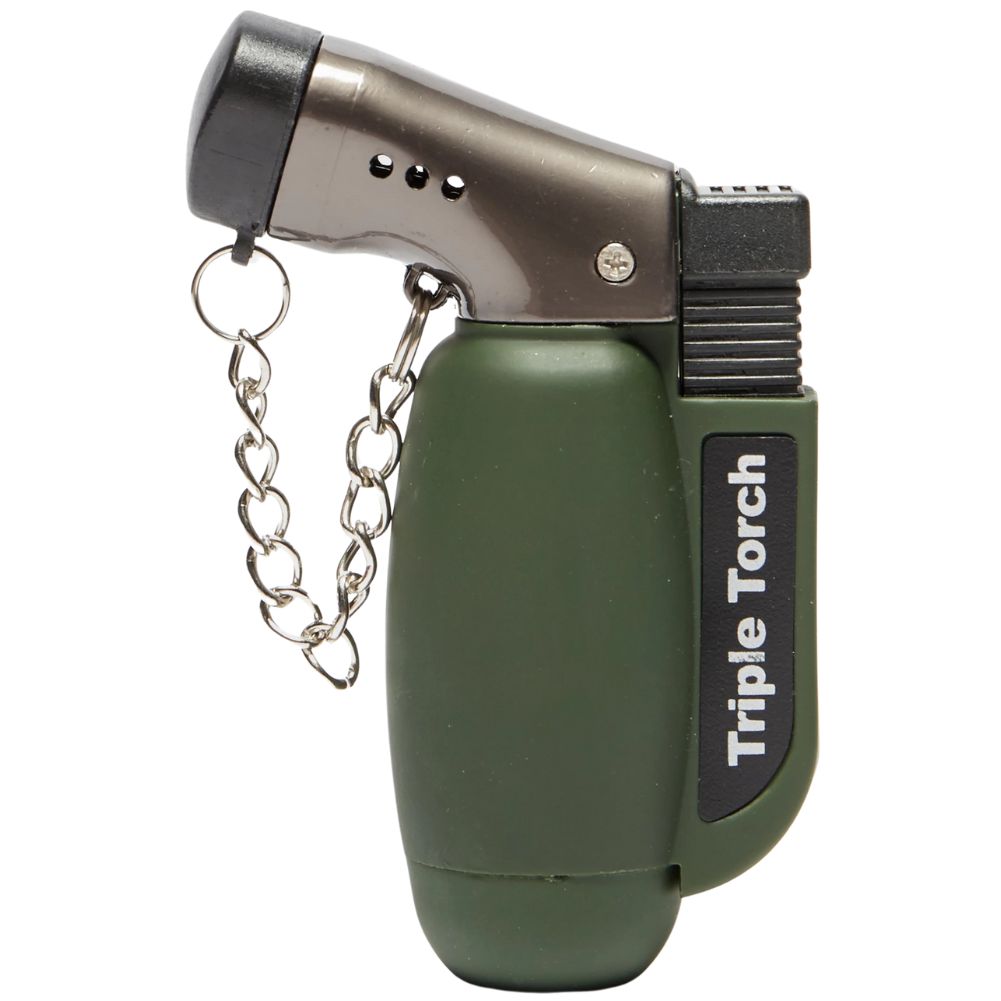 GoSystem Mach 3 Triple Flame Windproof Lighter left side