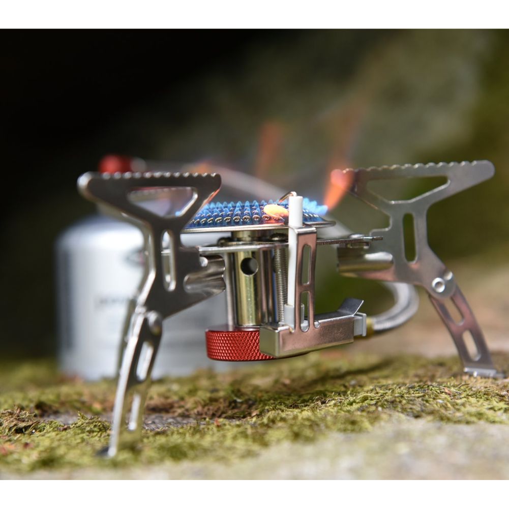 GoSystem Powersource 2250 - Butane/Propane Gas flame on
