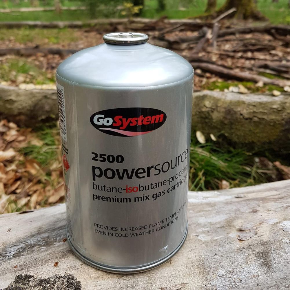 GoSystem Powersource 2500 - Butane/Propane Gas in the woods