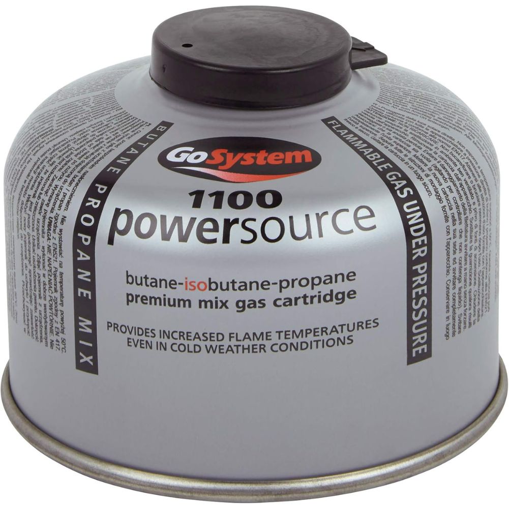 GoSystem Powersource Butane Propane Threaded Mix 100g Gas Cartridge