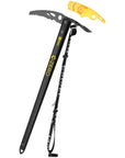 Grivel G Zero Ice Axe (with long leash) Black yellow off