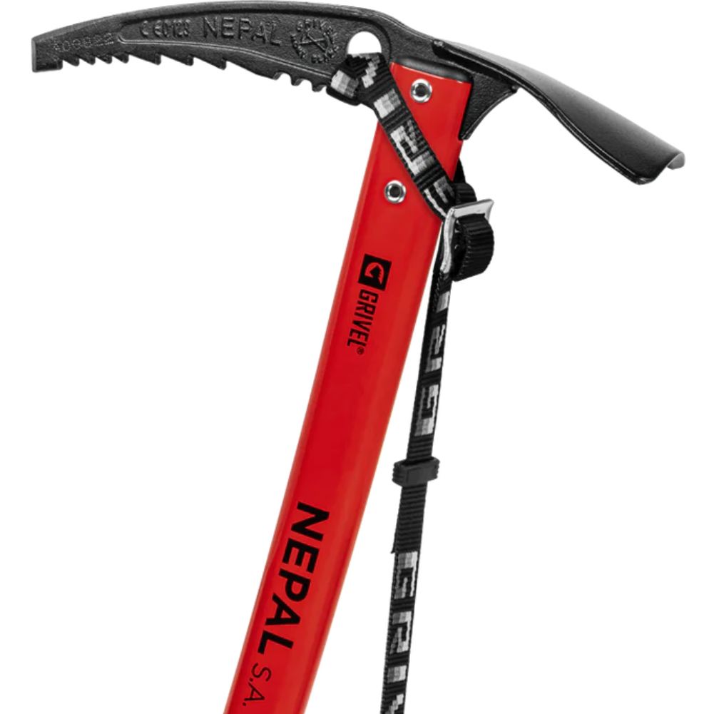 Grivel Nepal S.A. Ice Axe with Long Leash Evo top 