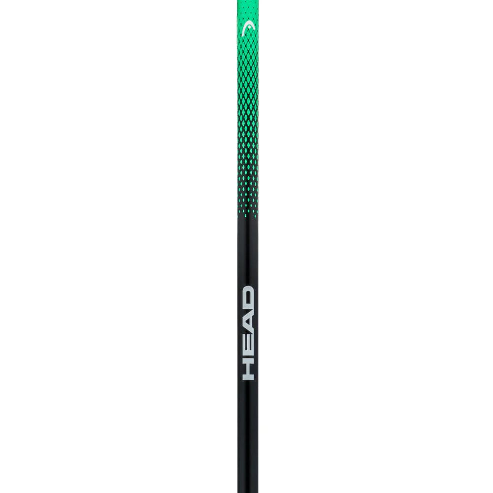 Head Frontside Ski Pole - 125cm (Black/Green) closer