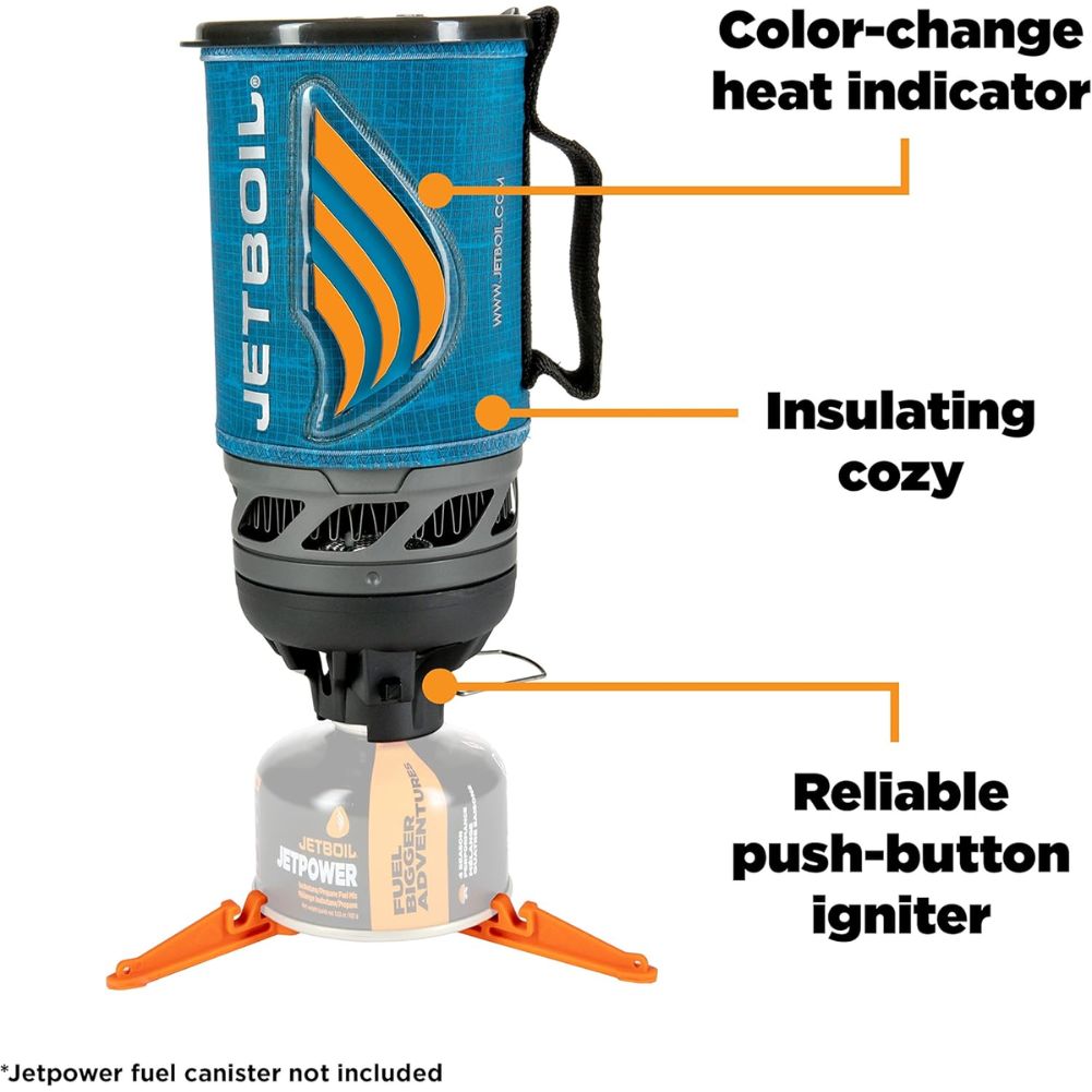 Jetboil Flash Personal Cooking Stove System (Matrix) colour changes