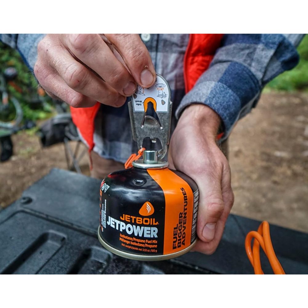 Jetboil JetPower Fuel 100g Gas Canister how to use