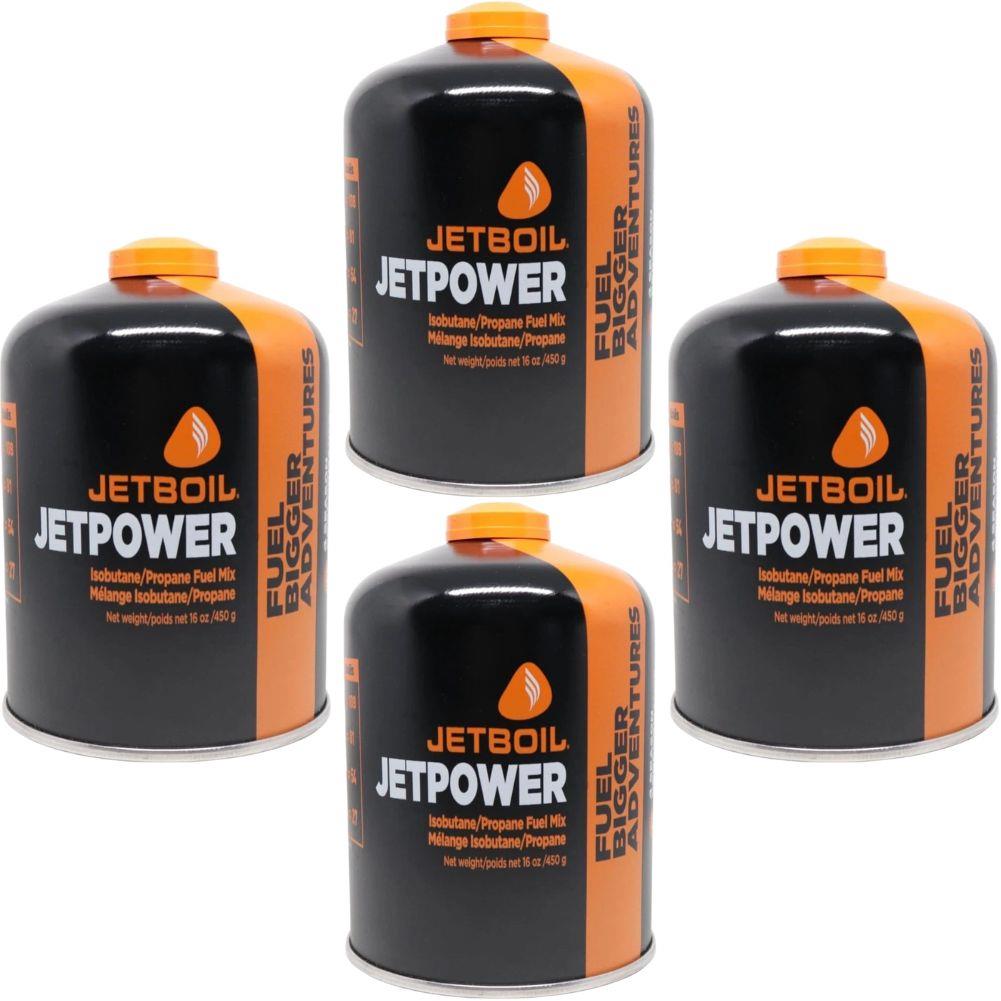 Jetboil Jetpower 450g All Season Gas Canister (4 Pack)