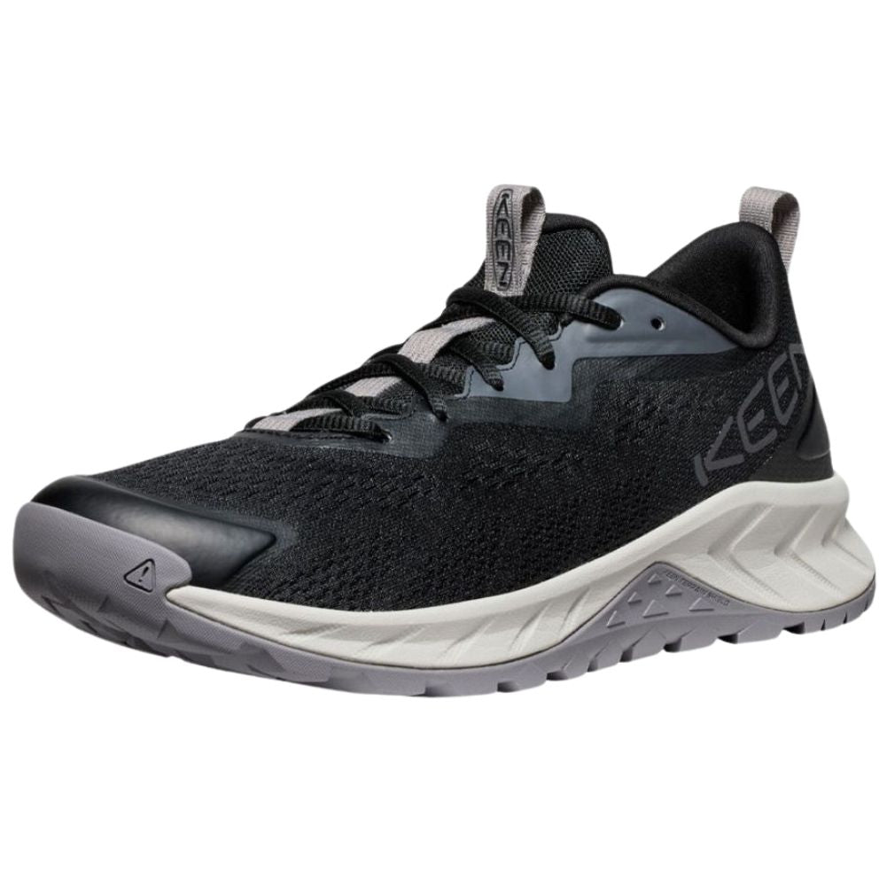 Keen Men's Versacore Speed Shoe (Black/Steel Grey) left angle