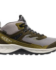 Keen Men's Hightrail Waterproof Hiking Boot (Steel Grey/Forest Night) Side
