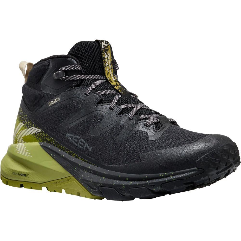 Keen Men's Targhee Apex Waterproof Hiking Boot (Black/Golden Cypress)