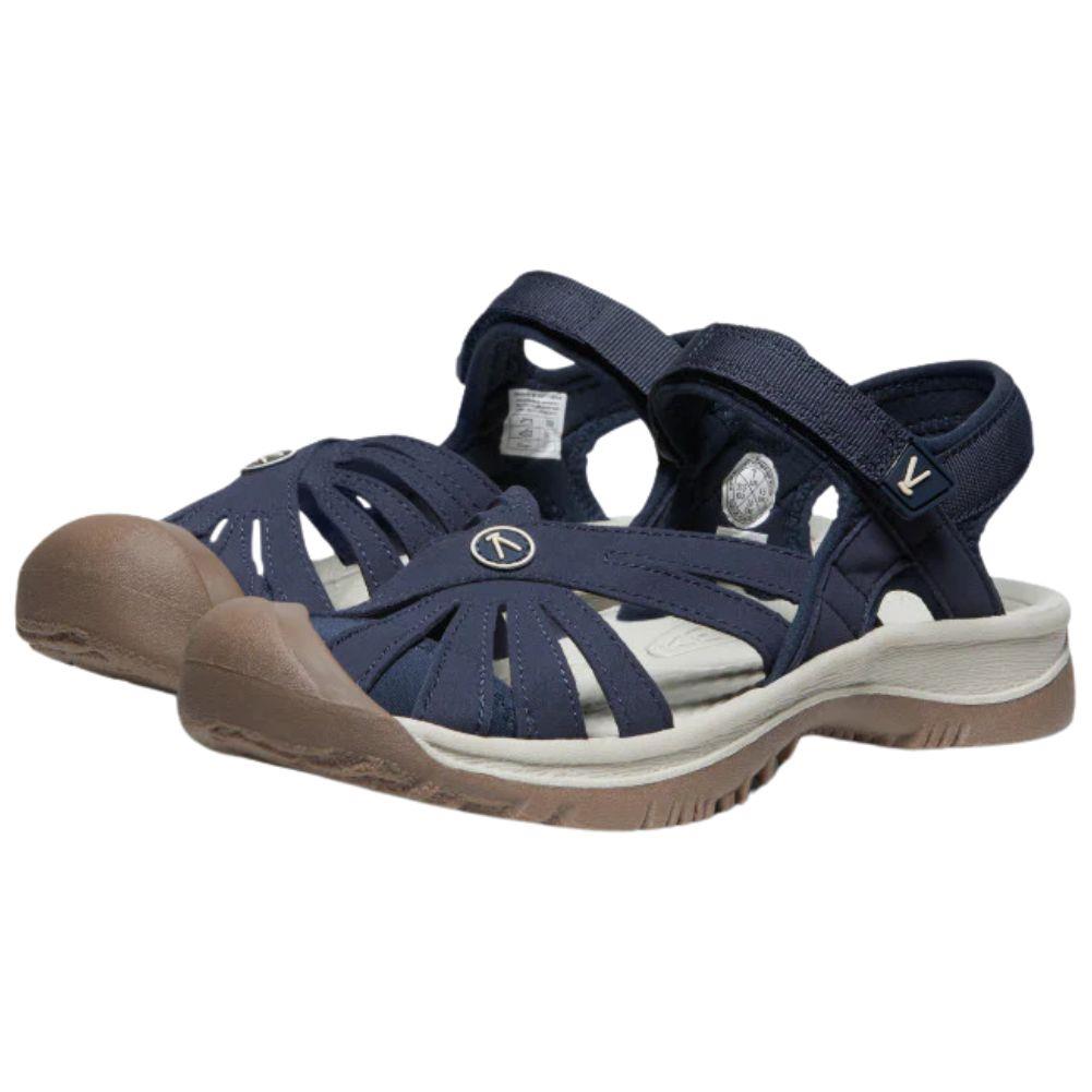 Keen Women's Rose Sandal (Navy) pair