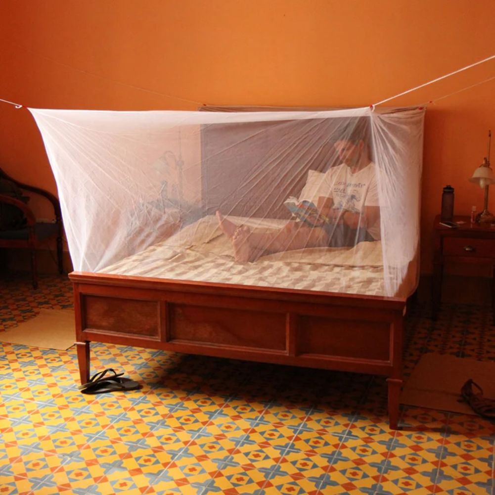 BoxNet Mosquito Net
 beind used