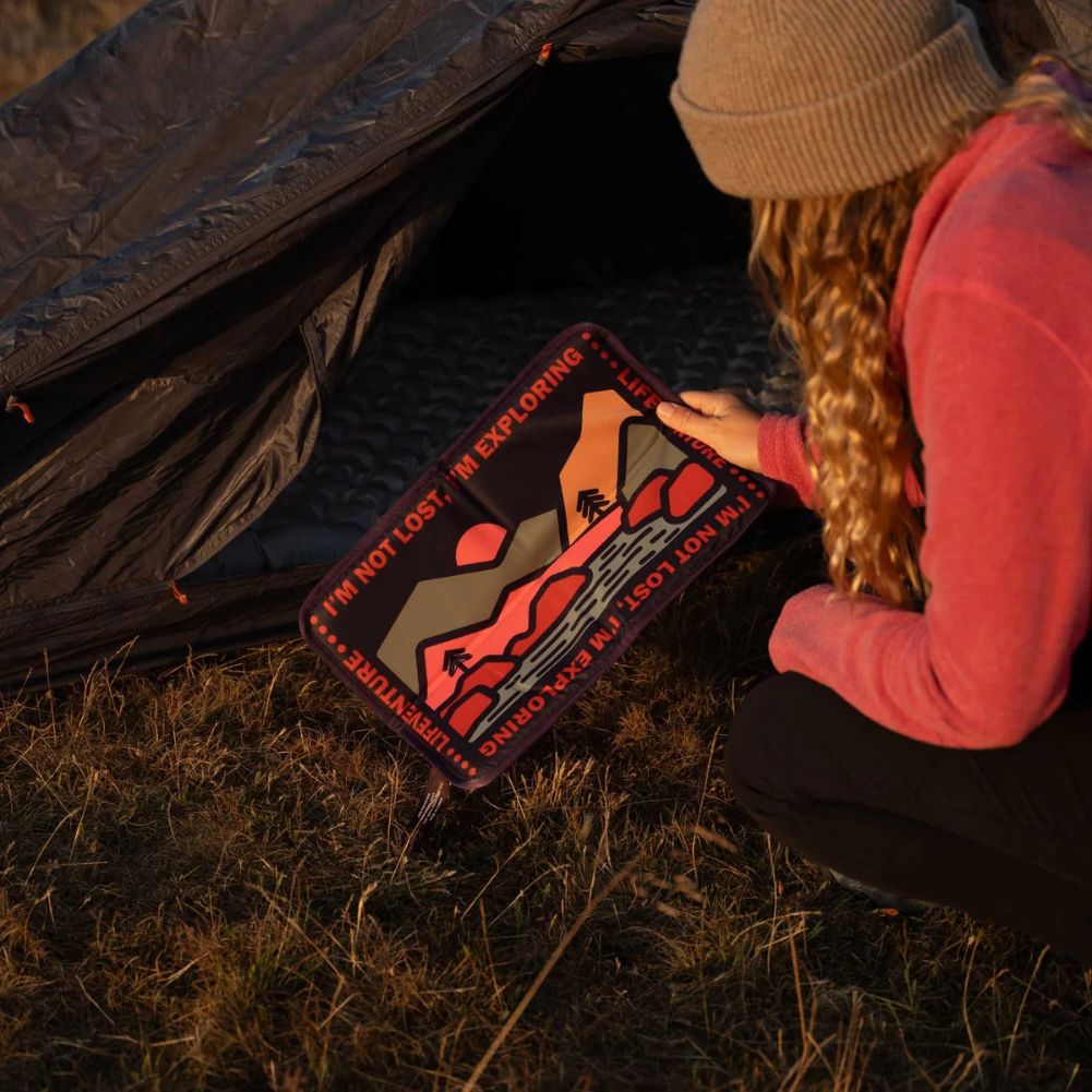 LifeVenture Sit Mat (Mountain Print) Main