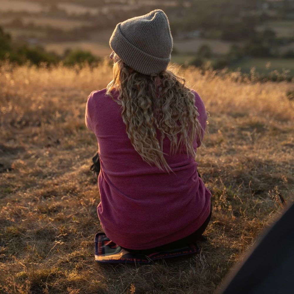 LifeVenture Sit Mat (Mountain Print) Sat