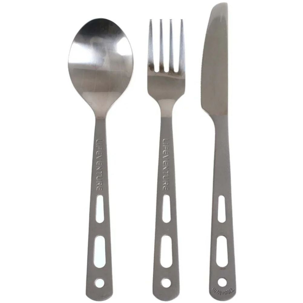 LifeVenture Titanium Cutlery Set