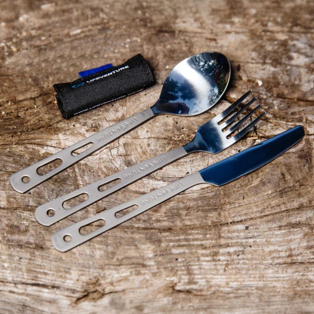 LifeVenture Titanium Cutlery Set