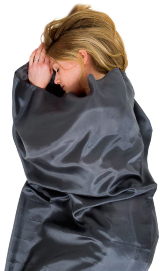 LifeVenture Silk Sleeping Bag Liner - Rectangular sleeping