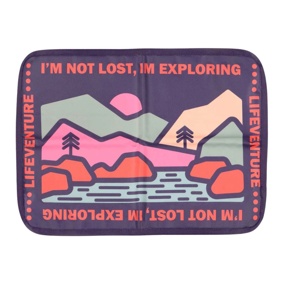 LifeVenture Sit Mat (Mountain Print)