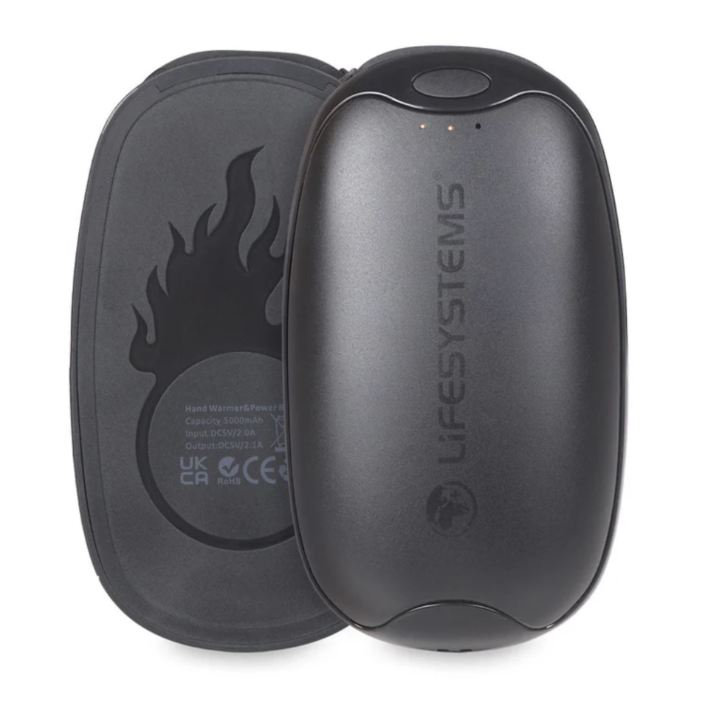 Lifesystems Dual-Palm Rechargeable Hand Warmers up close