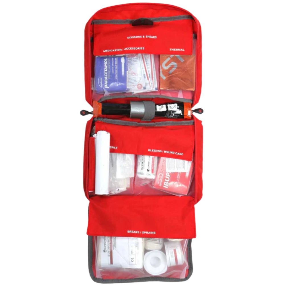 Lifesystems Mountain Leader Pro First Aid Kit opoen