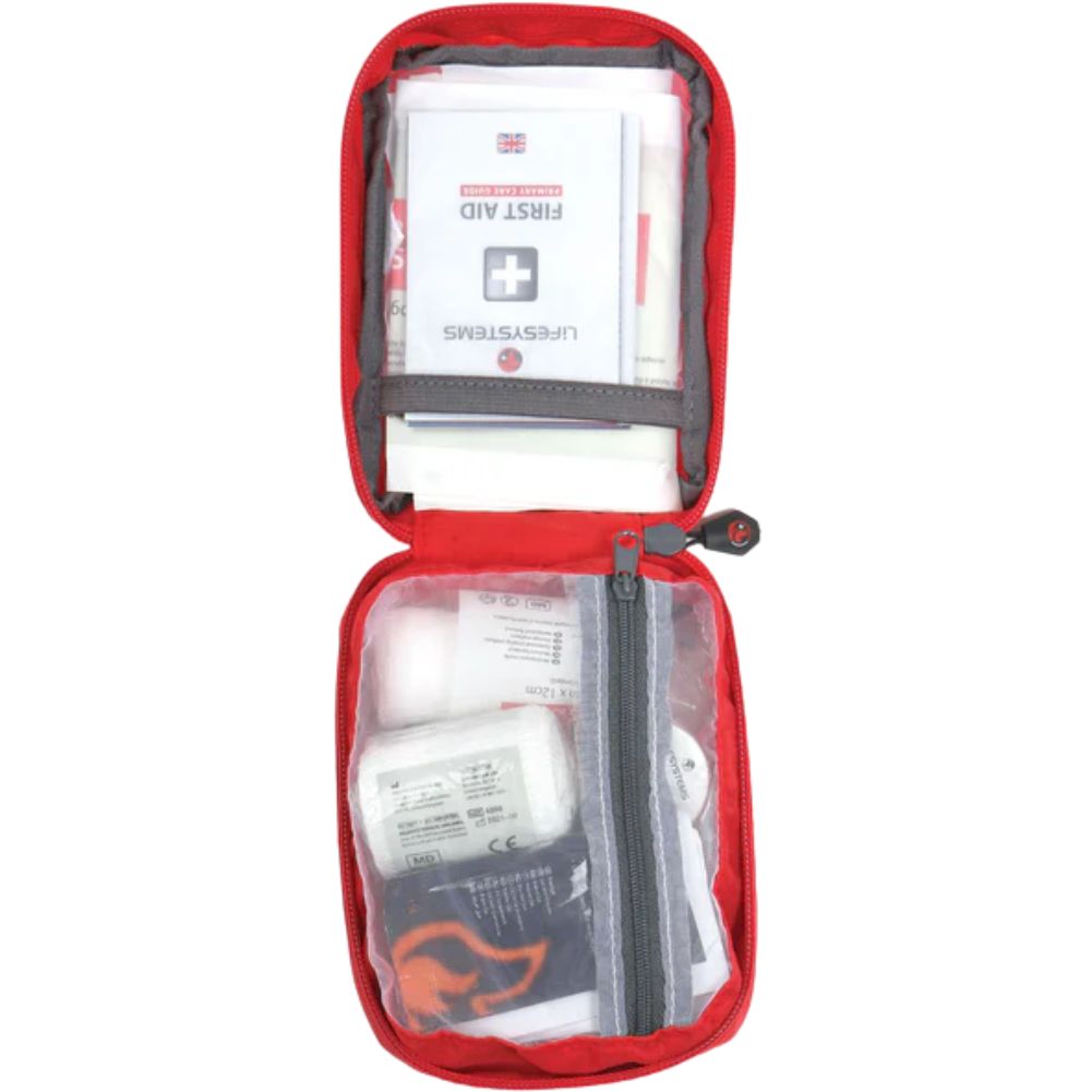 Lifesystems Trek First Aid Kit open