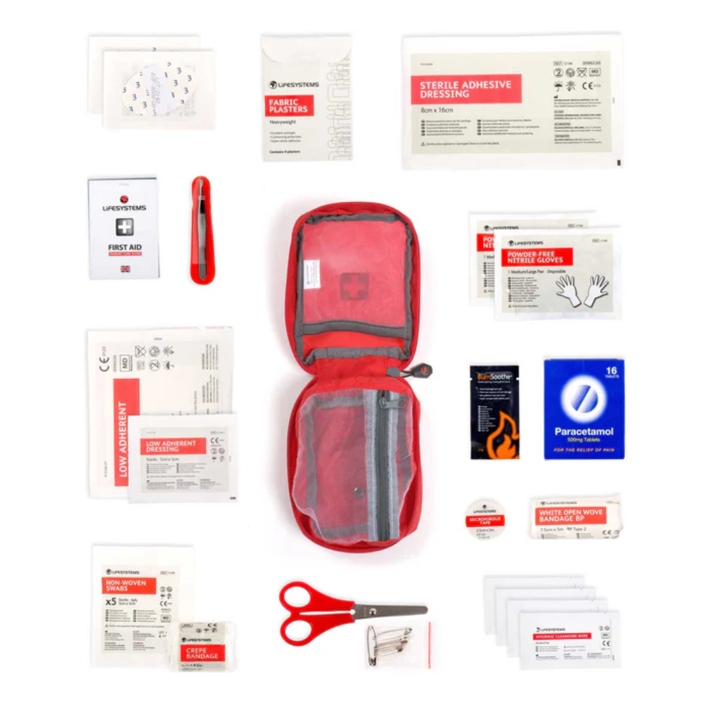 Lifesystems Trek First Aid Kit whats inside