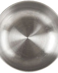 Lifeventure Stainless Steel Camping Bowl top view