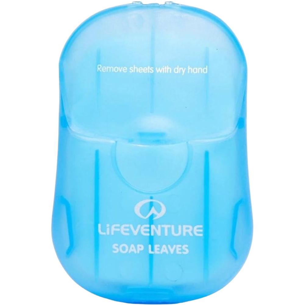 Lifeventure Travel Soap Leaves front empty