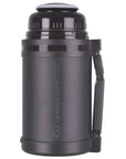 Lifeventure TiV Wide Mouth Vacuum Flasks 1L lid off