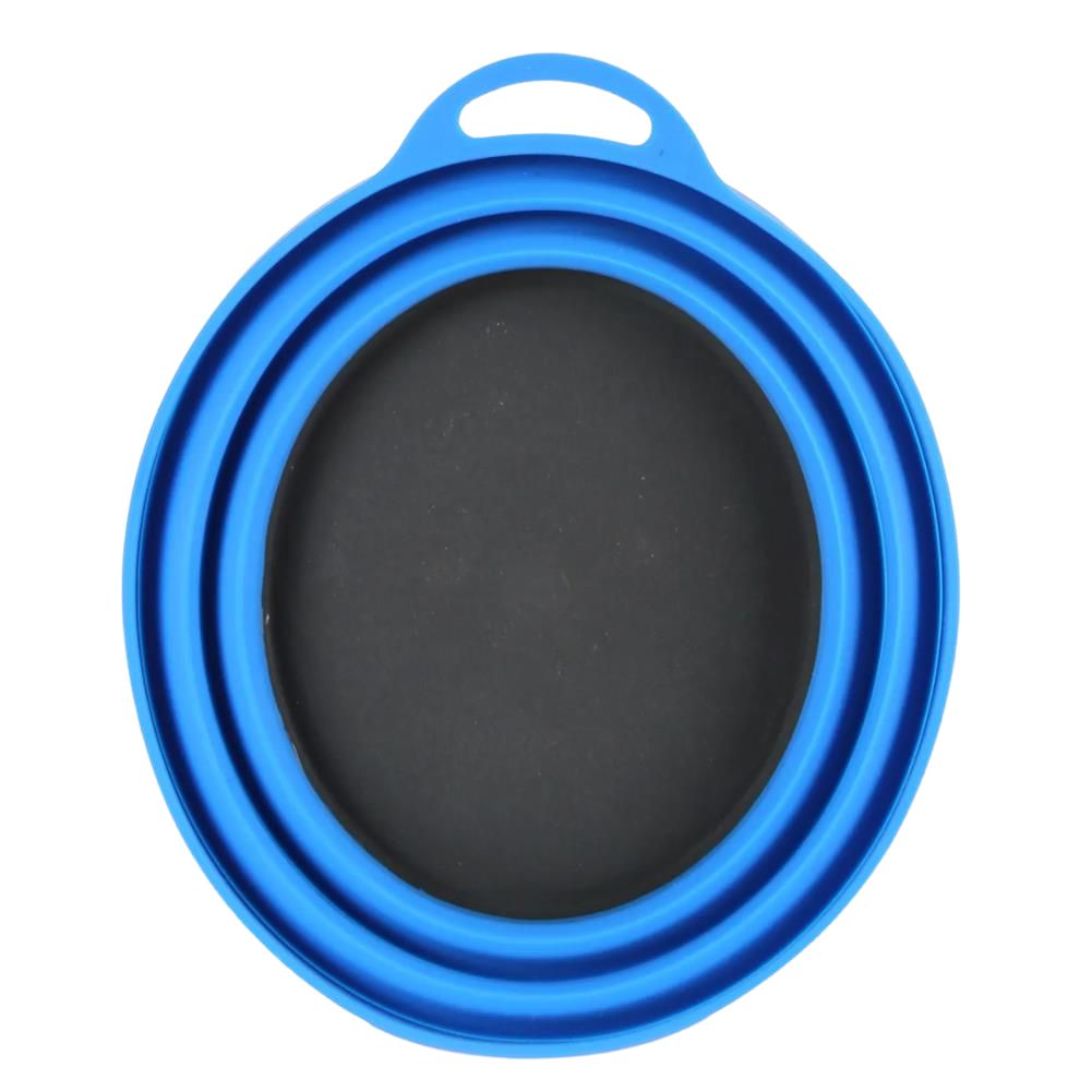 Lifeventure Silicone Ellipse Bowl (Navy) - Top 