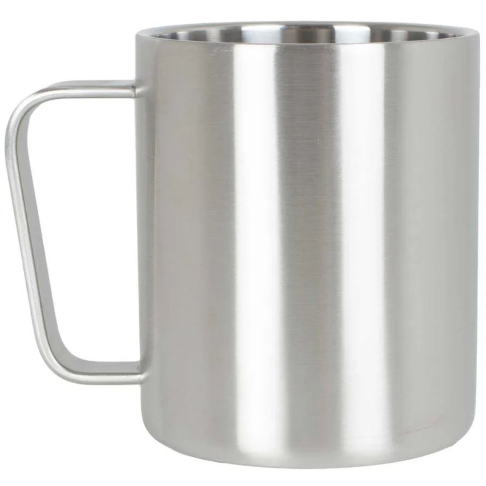 Lifeventure Stainless Steel Camping Mug (230ml)