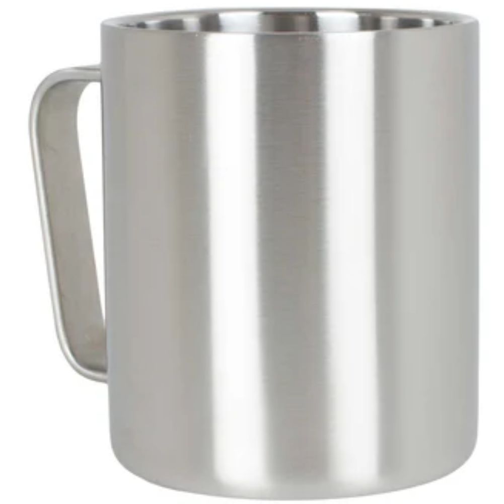 Lifeventure Stainless Steel Camping Mug (230ml) 
angle