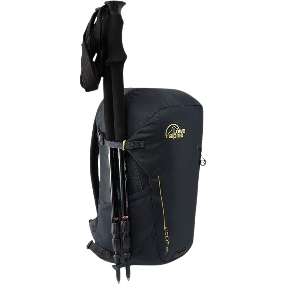 Lowe Alpine Edge 18 Litre Daypack ebony poles